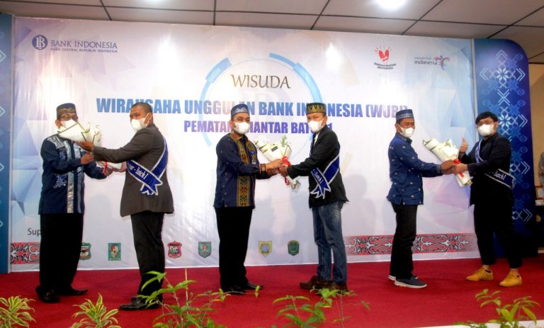 Walikota Siantar Diwakili Plh.Sekda Kota Siantar Asisten II Zainal Siahaan SE MM, Hadiri Wisuda Wirausaha Unggulan Bank Indonesia (WUBI) Kota Siantar Batch Ke-1 Tahun 2021