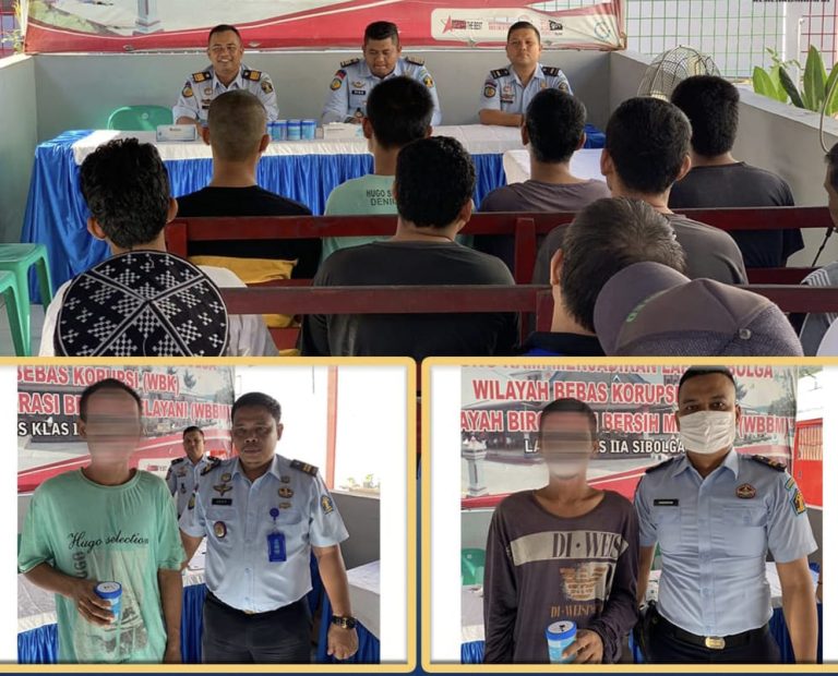 Lapas Kelas IIA Sibolga Rutin Giat Test Urine dan Pastikan WBP Bersih Dari Narkoba