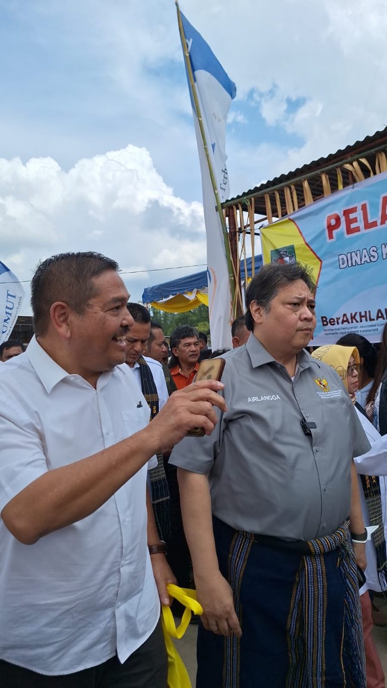 Gubernur Sumatera Utara Mendukung Program Kerja Menko Perekonomian Launching Closed Loop KPT-S