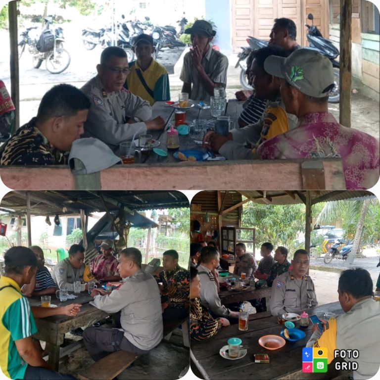 Bhabinkamtibmas Dan Polisi RW Polsek Perdagangan, Laksanakan Giat Sambang Dan Binlu Kepada Masyarakat Kec. Bandar Huluan