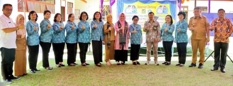 Ketua TP PKK Kabupaten Simalungun Sambut Kunjungan Tim Monitoring Desa/Kecamatan Percontohan PKK Tahun 2024